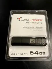 DataLocker Sentry One Secure Encrypted 64GB USB 3.1 Flash Drive New