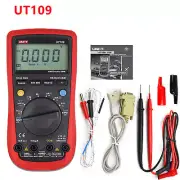 UNI-T Automotive Multimeter Voltmeter Ohmmeter Tach Dwell Temp Freq Test RS-232
