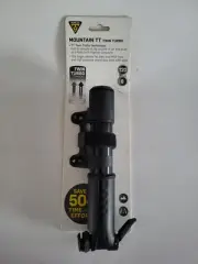 Topeak MOUNTAIN TT Twin Turbo 120psi Mini MTB Road Bike Pump Presta/Schrader