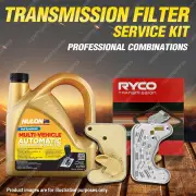 Ryco Transmission Filter + SYN Fluid Kit for Renault R21 Megane Cabriolet R52