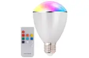 TODO Smart Led Light Bulb Screw Socket 7 Colour Led Remote Control Bl07Re