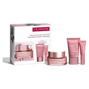 Clarins Multi-Active Jour Set Day Cream 50ml + Night Cream 15ml + Lipstick #01 Rose Shimmer Mini 5ml