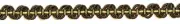 Mocha Brown, Olive Green, Gold 1/2" Gimp Braid [5 Yards]