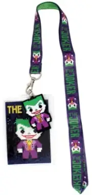 New Funko Pop! DC Comics 8-Bit The Joker Lanyard GameStop Exclusive