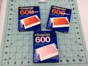 3x New Sealed 600 Polaroid Instant Film Expired 2001/2003