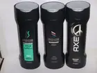 (3) Axe Total Fresh Shampoo - Axe Apollo - Axe Deep Clean Peace -12oz each
