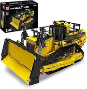 Mould King RC Bulldozer STEM Technology Building Blocks Set for Kids -Construction Blocks Engineering Excavator 1508 Piece, Remote Control Truck Toy Gifts for Teens/Adult