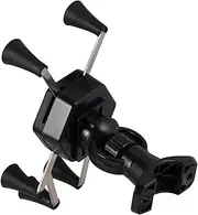 SECFOU Grip Bracket 6- Phone Holder Handlebar Mount Plastic Easy to Use for Motorbike