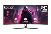 Kogan Infinity 34" Curved Ultrawide WQHD 240Hz 1ms FreeSync Gaming Monitor (3440 x 1440)