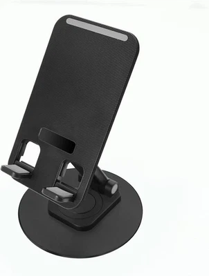 Tablet Stand, 360° Rotatable Aluminum Tablet Holder, Adjustable Foldable, Mobile