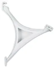 Closetmaid 671300 White Universal Shoe Shelf Support - Quantity 48
