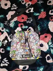 tokidoki mini backpack duffle cinch all over print 2018 rare discontinued READ
