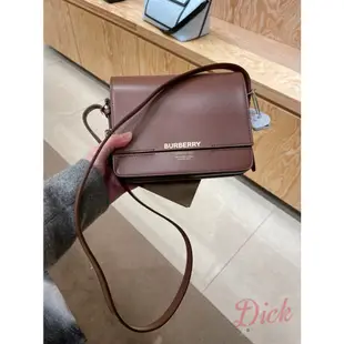 【歐洲outlet正品】BURBERRY 博柏利 側背包 小LOGO 素面 1/6