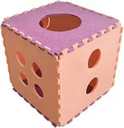 Folpus Cube Cat Scratcher Play House Scratch Board for Small Animals Thickened Felt Panel Hideout Condo, 40x40x40cm