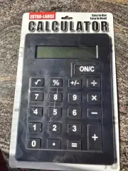 New In Package Extra Large Calculator