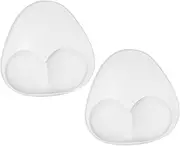 [GALPADA] 1 Pair Bathing Suit Insert Push up Bra Enhancers Silica Gel Transparent Silicone Bra Insert Pads Bra Silicone Pads