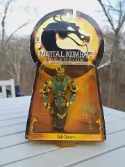 Mortal Kombat Sub Zero Action Figure IN BOX Mortal Kombat Deception Jazwares