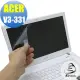 【EZstick】ACER Aspire V3-331 專用 靜電式筆電LCD液晶螢幕貼(可選鏡面或霧面)
