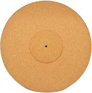 zolyet 12 Inch Turntable Cork Mat Record Player Pad for Vinyl Record Players Phonographs -Static Reduces Noise Shock-Absorber Pad 12 Inch