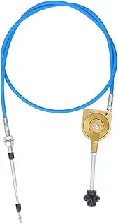 2m Universal Excavator Throttle Cable PU Stainless Steel Excavator Throttle Control Cable Manual Accelerator Cable for Excavator Mixer