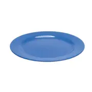 Oztrail Melamine Dinner Plate Camping Tableware Blue
