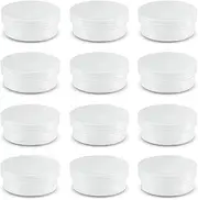 20Pack Round Clear Frosted Plastic Bead Storage Containers Box Case with Screw Top Lids,Cylinder Stackable Bead Containers for Make Up,Eye,Pills,Gems,Beads,Jewelry,Small Items,2.6x1 Inches
