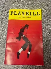 Playbill - MJ - September 2024 - Elijah Rhea Johnson