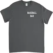 [VidiAmazing] Baseball Dad Shirt, Baseball Dad, Baseball Shirt, Baseball Son, Baseball Fan, Dad T Shirt, High School Baseball, Baseball Tee ds310 T-Shirt