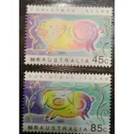 澳洲郵票1995年豬年生肖郵票全新特價