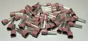 10/20/50Pcs E6012 10AWG 6mm² BROWN Insulated Ferrule Bootlace Terminals Crimp