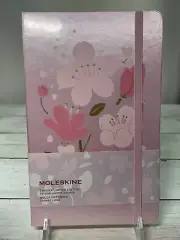 Moleskine Sakura Limited Edition Pink Hard Cover Lined Notebook 5"x8.25" NEW