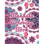 MANDALA COLORING BOOK: MANDALA COLORING BOOK. MANDALA COLORING BOOKS FOR ADULTS. MANDALA COLORING BOOKS. 50 PAGES 8.5