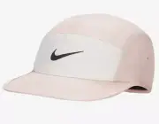 New NIKE Dri-FIT Fly Unstructured Swoosh Running Cap FB5624-601 Adjustable L/XL