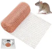 Copper Mesh Roll for Mice,Wire Mesh Rolls | Snail Bait, Snail Proof Copper Wire Plants, Rustproof for Blocking, Gardening & Sealing