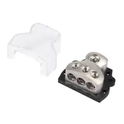 3 Way Car Power Distributor Block Car Boat Audio Power Wire Splitter Adapter A