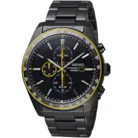 在飛比找ETMall東森購物網優惠-SEIKO精工 潮流時尚太陽能計時腕錶V176-0AZ0SD