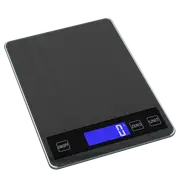 Anygleam Black Stainless Kitchen Food Scale 5Kg Portable Digital Display