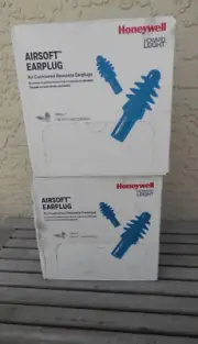 Howard Leight AirSoft Earplugs DPAS 1 Uncorded 2 boxes plus Free Shipping