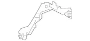 Genuine Honda Brace R Front Bulkhead 71413-TLA-A01 (for: Honda)