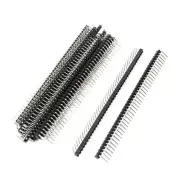 13 x PBC Mount 40Pin 2.54mm Single Row Right Angle Header Connector Strip