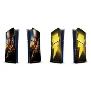 OFFICIAL BLACK ADAM GRAPHIC ART VINYL SKIN FOR PS5 SLIM DIGITAL EDITION CONSOLE