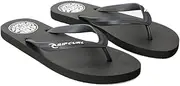 [Rip Curl] Men's Flip Flops (EVA Material, Bloom) [1AKMOT / ICONS OF SURF BLOOM OPEN TOE] Men's Cushion, multicolor (black/white)