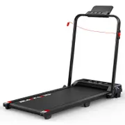 BLACK LORD Treadmill Electric Walking Pad Foldable Under Desk Home Gym Black