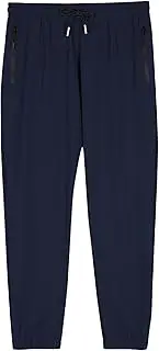[Generic] Mens Zip Joggers Pants Lightweight Casual Gym Workout Track Pants Comfort Tapered Slim Fit Sweatpants with Zipper Pocket