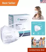 5-Layer N95 Face Mask with Secure Headbands - 20 Pack for Maximum Protection