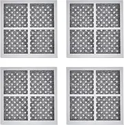 [Charlux] 4 Pack Refrigerator Fresh Air Filter Replacement for LG LT120F 469918 ADQ73214404 ADQ73214402 ADQ73334008 9918 46-9918 GS-D665BSL GS-D665PL GF-AD910SL GF-B590PL Pure N F LM LS Series Fridge