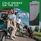 Golf Bag Drink Holder Insulated Cooler for Beverages Holds 6 Beer Cans or 2 Wine