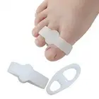 2pcs Silicone Gel Toe Straightener Separator Bunion Corrector Pain Relief A AR1