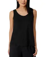 Eileen Fisher Linen Jersey Tank Top