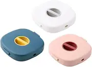 3Pcs Cable Management Winder Rotatable Cord Organizer for Headphones Data Cables Practical Desk Storage